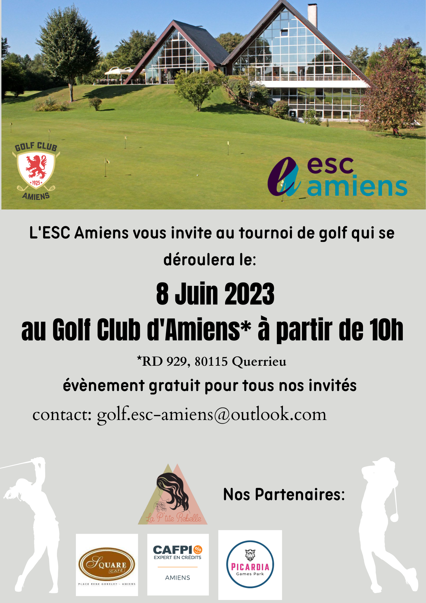 Tournoi de Golf ESC Amiens au Golf d'Amiens - École Supérieure de Commerce d'Amiens