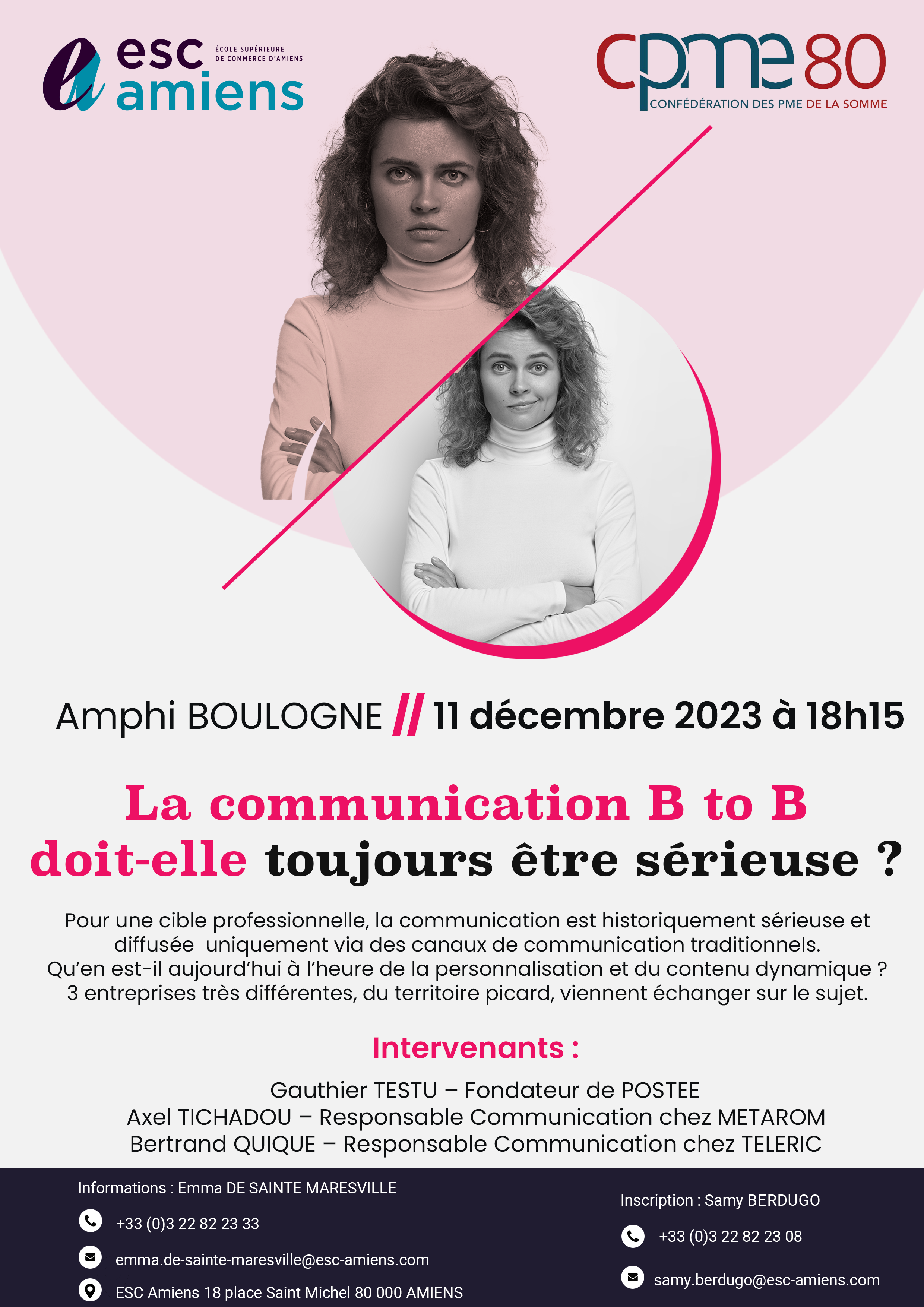 La communication B to B doit-elle toujours être sérieuse ? - École Supérieure de Commerce d'Amiens