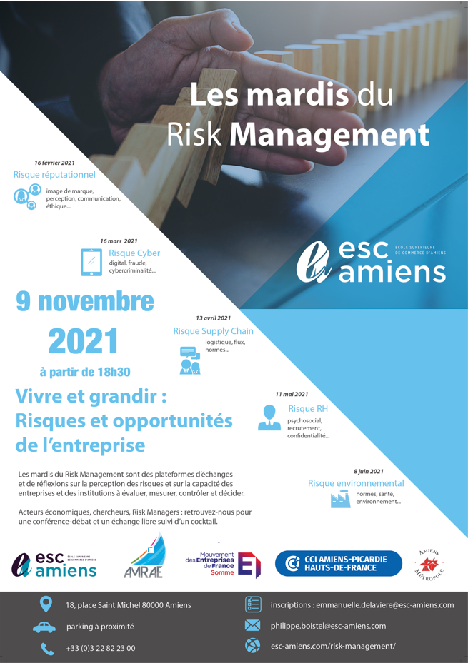 Les mardis du Risk Management - ESC Amiens