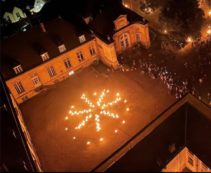 L'ESC Amiens s'illumine - École Supérieure de Commerce d'Amiens