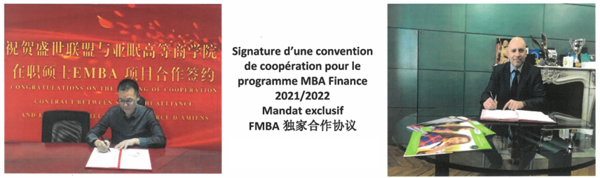 Deployment of ESC Amiens online Finance MBA in Asia - École Supérieure de Commerce d'Amiens